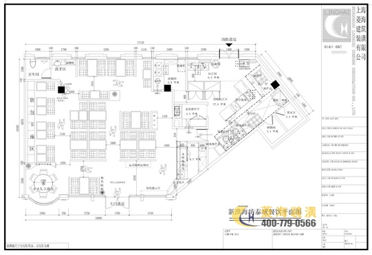 泰國餐廳設計平面圖