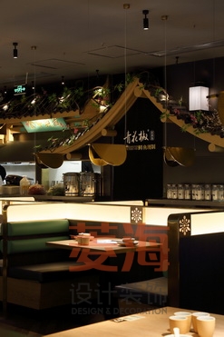 砂鍋魚餐廳大堂設計