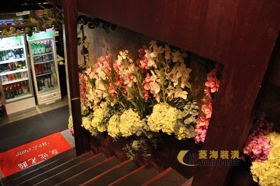 韓國料理店樓梯設計