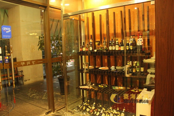 韓國料理店酒架設計裝飾